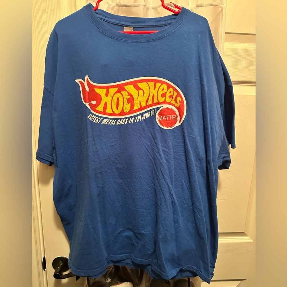 Hot Wheels Blue Graphic T-Shirt